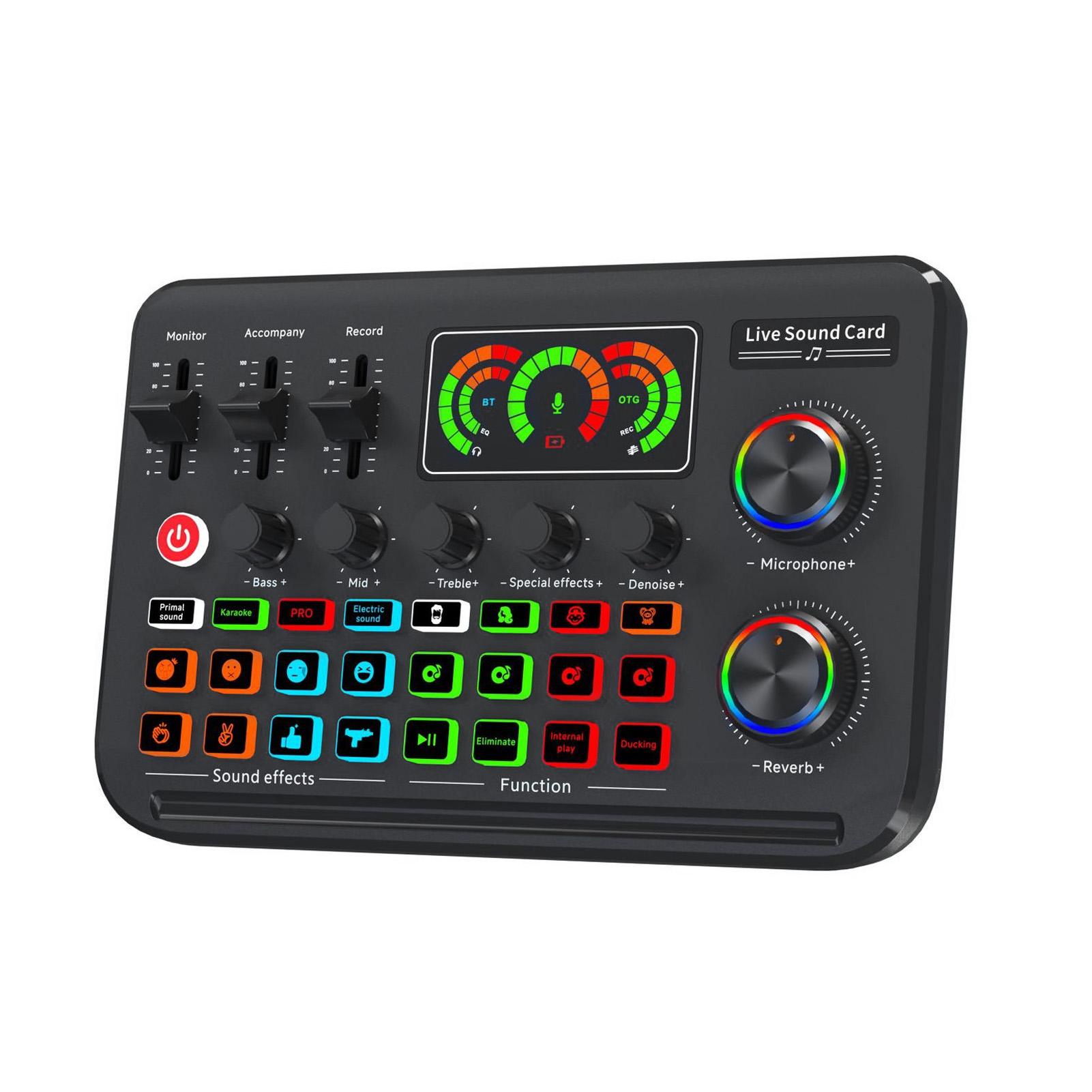 Brewcast Stream Streaming Screen Mixer Plug Wireless Plug and Play Intelligent Noise Reduction Built-in 1200 MAh Battery with EQ Adjustment
Brewcast Stream Streaming Screen Mixer Plug Wireless Plug and Play Intelligent Noise Reduction Built-in 1200 MAh Battery with EQ Adjustment