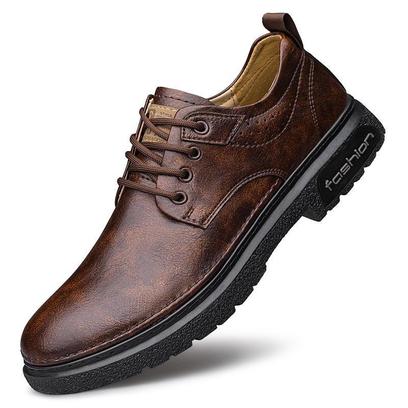 British Style Men s Shoes 2026 New Business Casual Oxford Shoes Casual Leather Outdoor Flats Soft Soles Designer Walking Shoes 46 коричневий
British Style Men s Shoes 2026 New Business Casual Oxford Shoes Casual Leather Outdoor Flats Soft Soles Designer Walking Shoes 46 коричневий