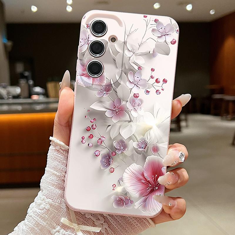 S26 Ultra Case Luxury Pink White Flower Pattern Leather Texture Soft Silicone Cover For Samsung Galaxy S25 Edge S24 Ultra S23 S22 Plus S21 FE Samsung S21 Ultra рожевий
S26 Ultra Case Luxury Pink White Flower Pattern Leather Texture Soft Silicone Cover For Samsung Galaxy S25 Edge S24 Ultra S23 S22 Plus S21 FE Samsung S21 Ultra рожевий