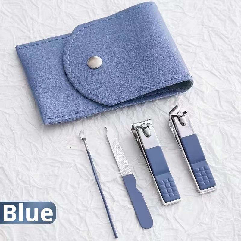 4Pcs Nail Clipper Set, Toenail Clippers, Stainless Steel Fingernail Clipper Kit, and PU Leather Carrying Bag Manicure Set
4Pcs Nail Clipper Set, Toenail Clippers, Stainless Steel Fingernail Clipper Kit, and PU Leather Carrying Bag Manicure Set