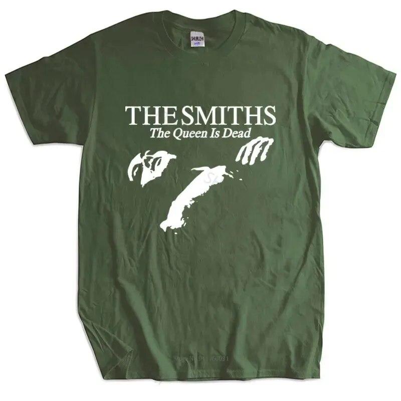 The Smiths «The Queen is Dead» — футболка унисекс из хлопка, летний топ 1980-х годов Independent, черная футболка Morrissey большого размера Homme
The Smiths «The Queen is Dead» — футболка унисекс из хлопка, летний топ 1980-х годов Independent, черная футболка Morrissey большого размера Homme