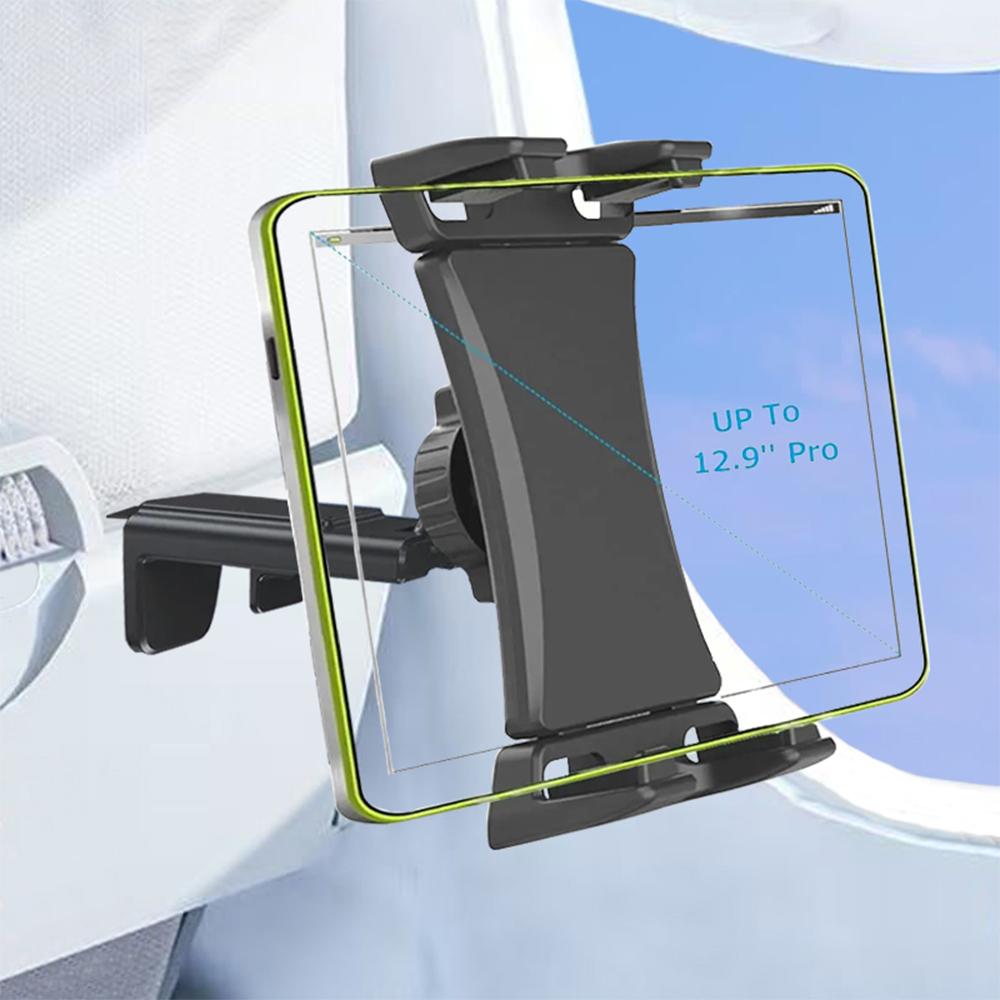 Airplane Tablet Holder Mount Adjustable Travel Essentials iPad Phone Stand with 360 Rotation Portable Handsfree Mount Stand чорний
Airplane Tablet Holder Mount Adjustable Travel Essentials iPad Phone Stand with 360 Rotation Portable Handsfree Mount Stand чорний