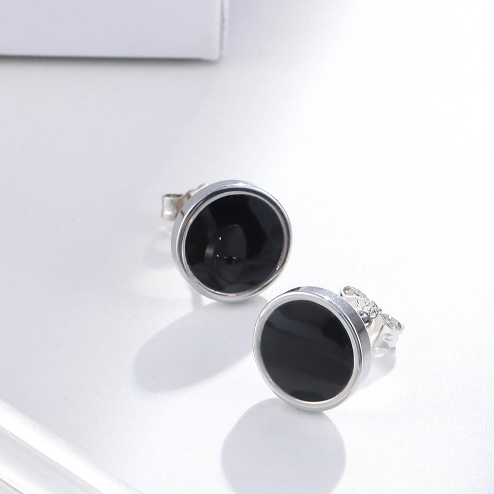 Buyee 925 Sterling Silver Round Stud Earring Light Black Stone Earring for Woman Man Classic Fashion Punk Fine Jewelry Earring 10mm серебряный
Buyee 925 Sterling Silver Round Stud Earring Light Black Stone Earring for Woman Man Classic Fashion Punk Fine Jewelry Earring 10mm серебряный