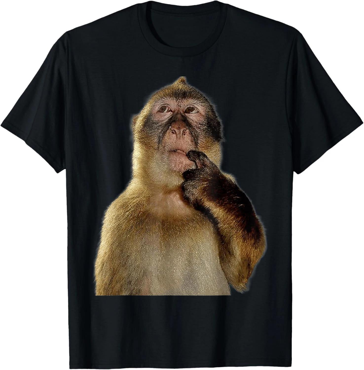 Thinking Monkey Funny Meme Cute T-Shirt unisex T-Shirt 4XL
Thinking Monkey Funny Meme Cute T-Shirt unisex T-Shirt 4XL