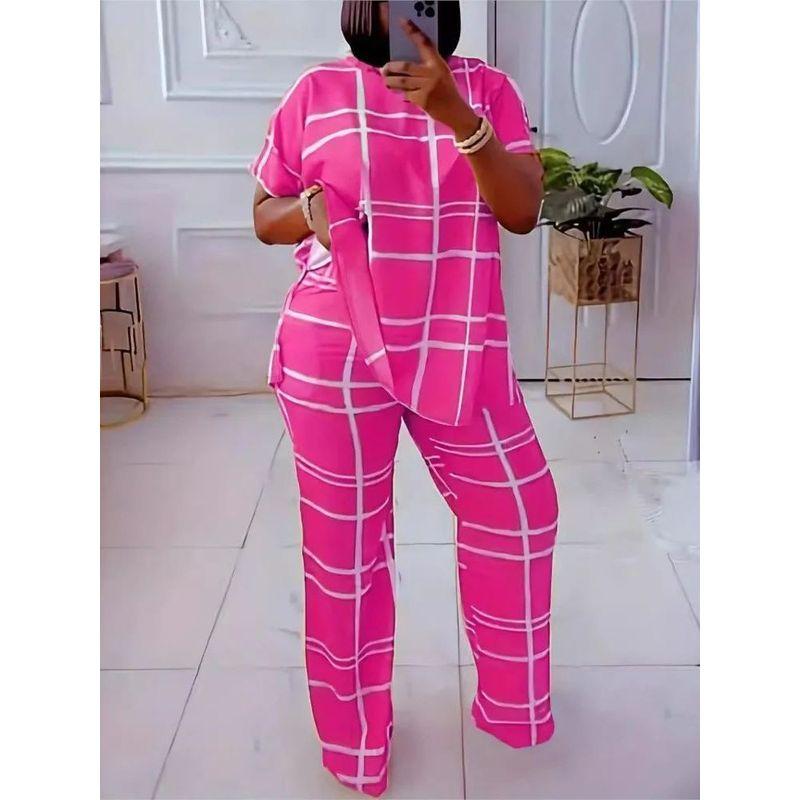 Printed V-neck plus Size Two-Piece Set Women s Printed V-neck plus Size Two-Piece Suit Orange XXXL
Printed V-neck plus Size Two-Piece Set Women s Printed V-neck plus Size Two-Piece Suit Orange XXXL