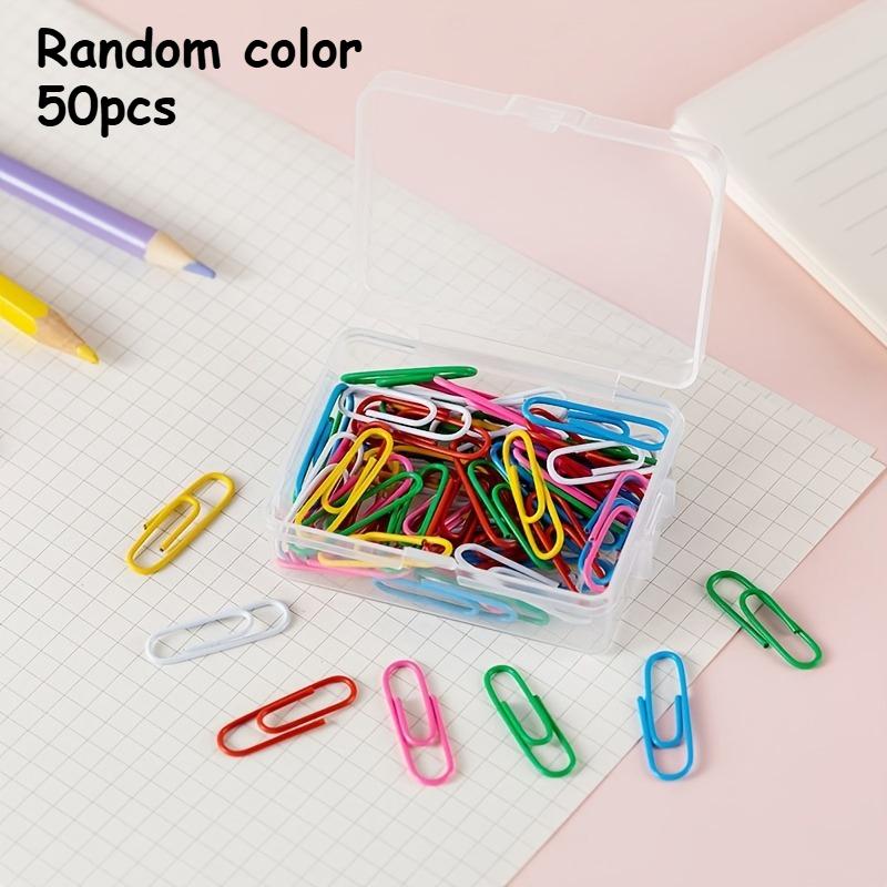 Metal Paper Clip Durable Rust Coated Paper Clips Reusable Solid Color Paper Clips Colored Paper Clips for Document Organizing
Metal Paper Clip Durable Rust Coated Paper Clips Reusable Solid Color Paper Clips Colored Paper Clips for Document Organizing