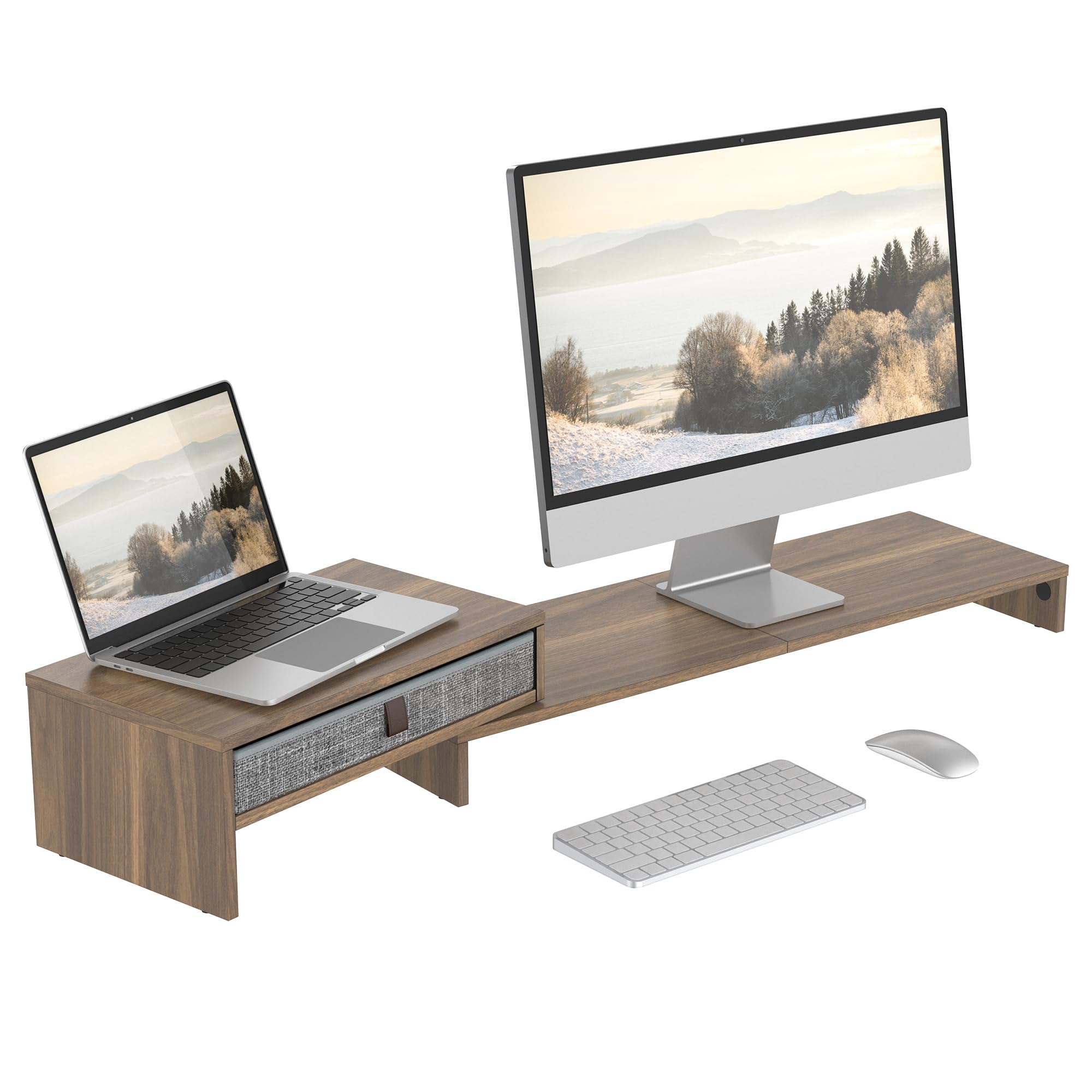 Fenge Подставка для монитора, стол для монитора, ширина компьютерного монитора, деревянная подставка для ПК-монитора, настольная подставка для ноутбука, компьютерная подставка с ящиком для хранения, подставка, подставка, подставка, подставка, 78.3-113см,
Fenge Подставка для монитора, стол для монитора, ширина компьютерного монитора, деревянная подставка для ПК-монитора, настольная подставка для ноутбука, компьютерная подставка с ящиком для хранения, подставка, подставка, подставка, подставка, 78.3-113см,