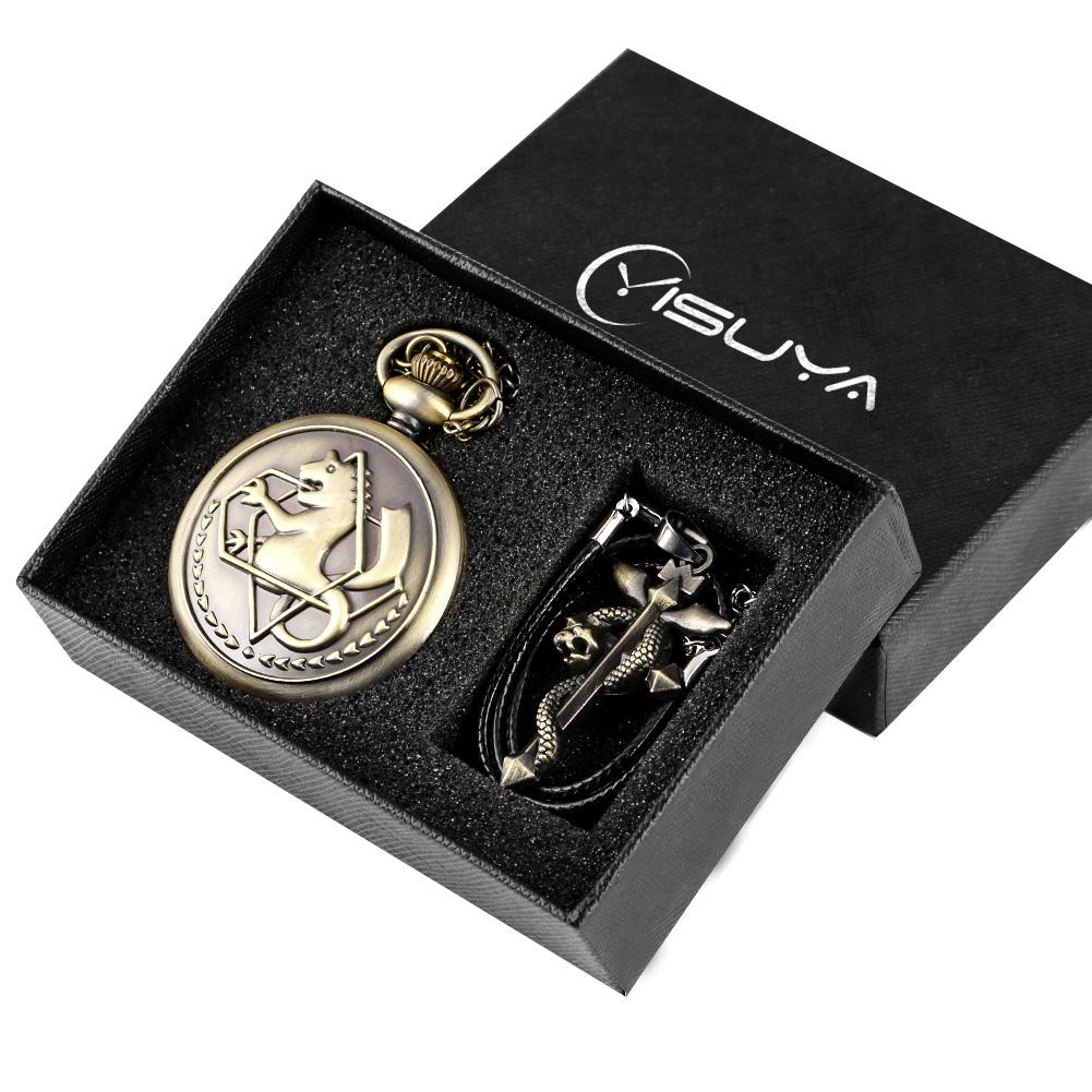 Fullmetal Alchemist Silver/Bronze Pocket Watch Pendant Men s Quartz Pocket Watch Japan Anime Necklace Clock High Grade Gifts Set
Fullmetal Alchemist Silver/Bronze Pocket Watch Pendant Men s Quartz Pocket Watch Japan Anime Necklace Clock High Grade Gifts Set