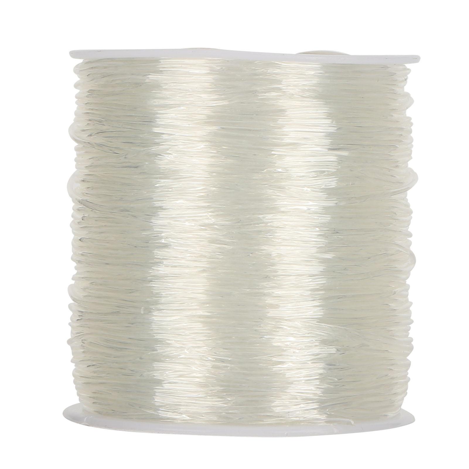 0.8mm DIY Transparent Elastic Jewelry Cord Bracelet Rope Beading Cords Shiny Beaded Line
0.8mm DIY Transparent Elastic Jewelry Cord Bracelet Rope Beading Cords Shiny Beaded Line