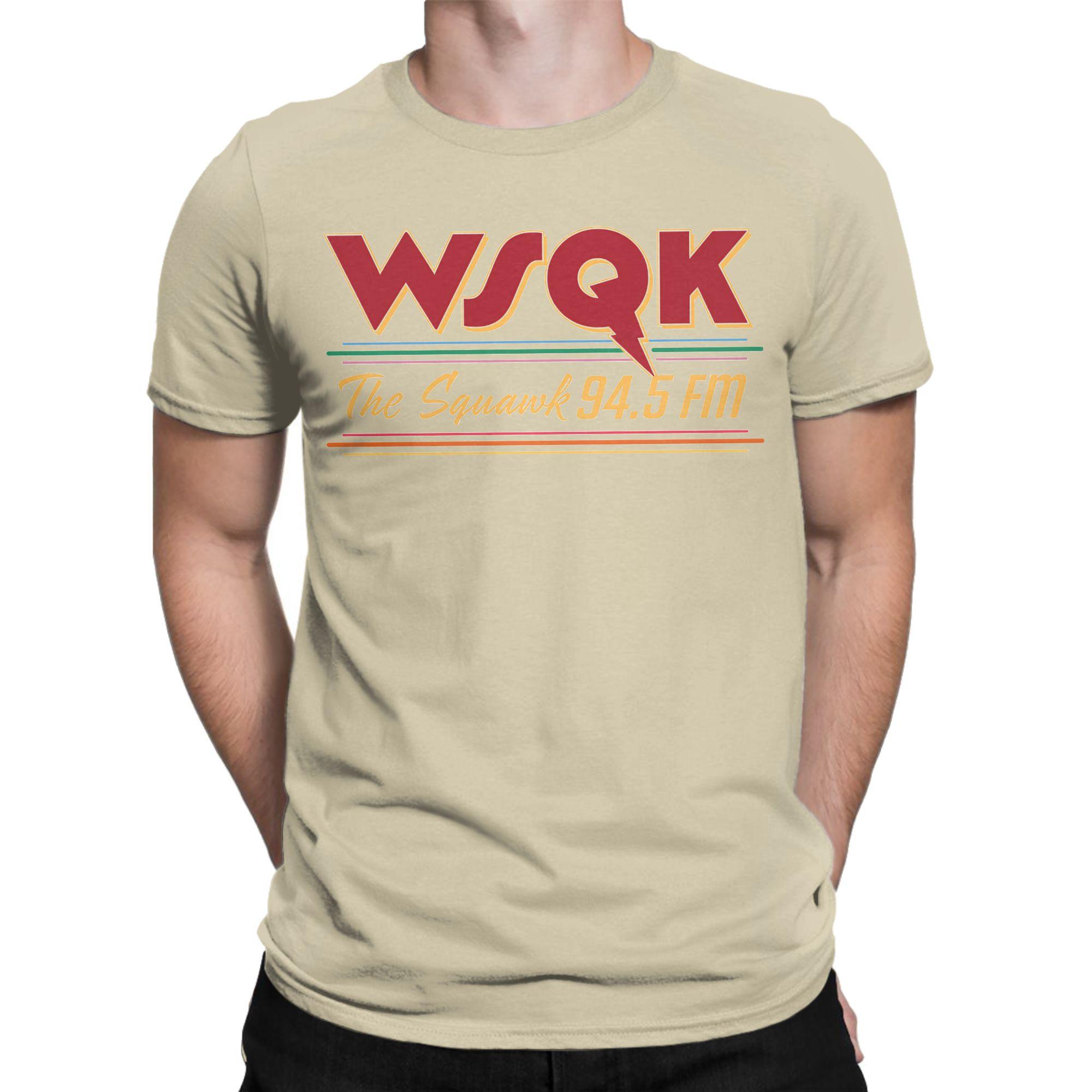 Harajuku TShirt Summer Season 5 WSQK The Squawk 945 FM Retro Logo Novelty TShirts Cotton Vintage Plus Size Tee Shirt for Men M
Harajuku TShirt Summer Season 5 WSQK The Squawk 945 FM Retro Logo Novelty TShirts Cotton Vintage Plus Size Tee Shirt for Men M