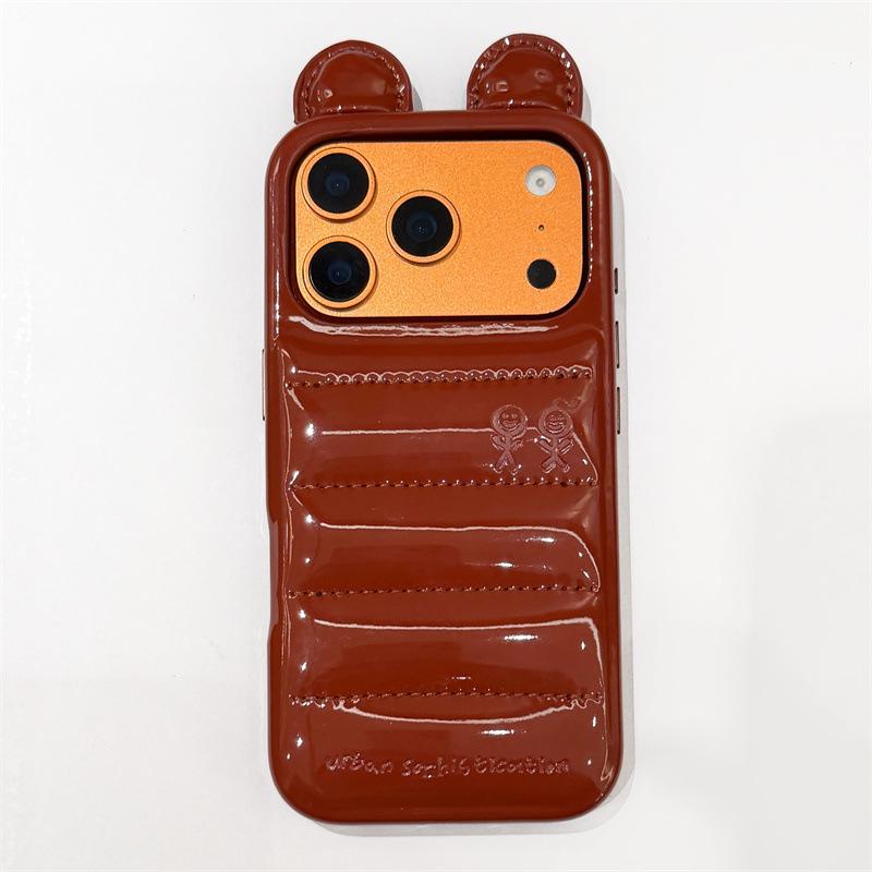 Bear Ear Leather Down Jacket Anti-Drop Phone Case for iPhone 14/13/Apple 17/16/15 PROMAX iPhone 15 Pro
Bear Ear Leather Down Jacket Anti-Drop Phone Case for iPhone 14/13/Apple 17/16/15 PROMAX iPhone 15 Pro