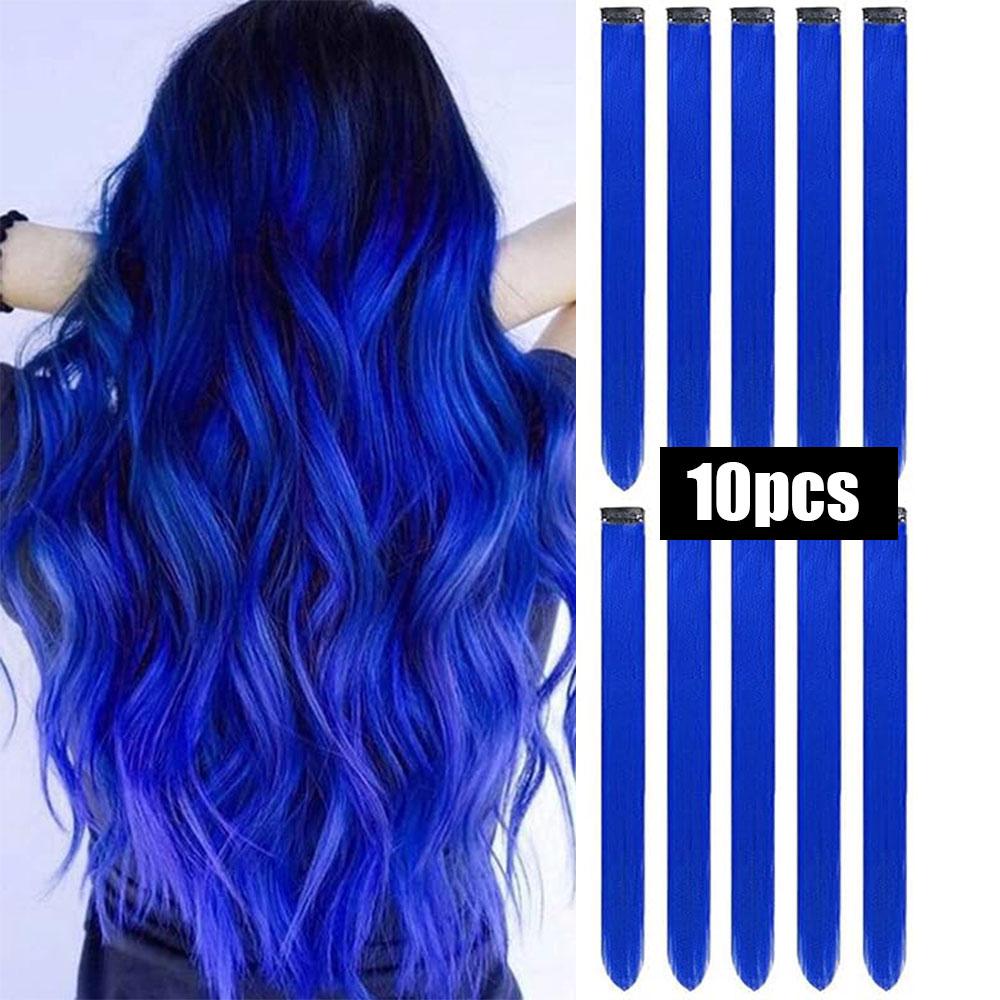 10 PCS Colored Hair Extensions Straight Hairpiece Multi-colors Party Highlights Clip in Synthetic for Women Girls Cosplay 2028
10 PCS Colored Hair Extensions Straight Hairpiece Multi-colors Party Highlights Clip in Synthetic for Women Girls Cosplay 2028