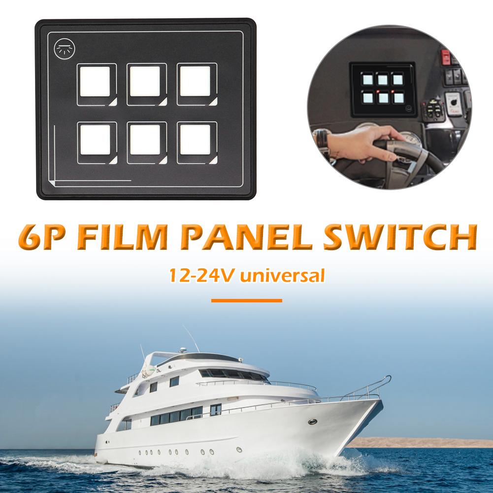 6 Gang RV Switch Panel LED Light Display IP67 Waterproof Electronic Membrane Panel Switch DC 11V-30V 6P Car Electronic Accessory China Mainland
6 Gang RV Switch Panel LED Light Display IP67 Waterproof Electronic Membrane Panel Switch DC 11V-30V 6P Car Electronic Accessory China Mainland