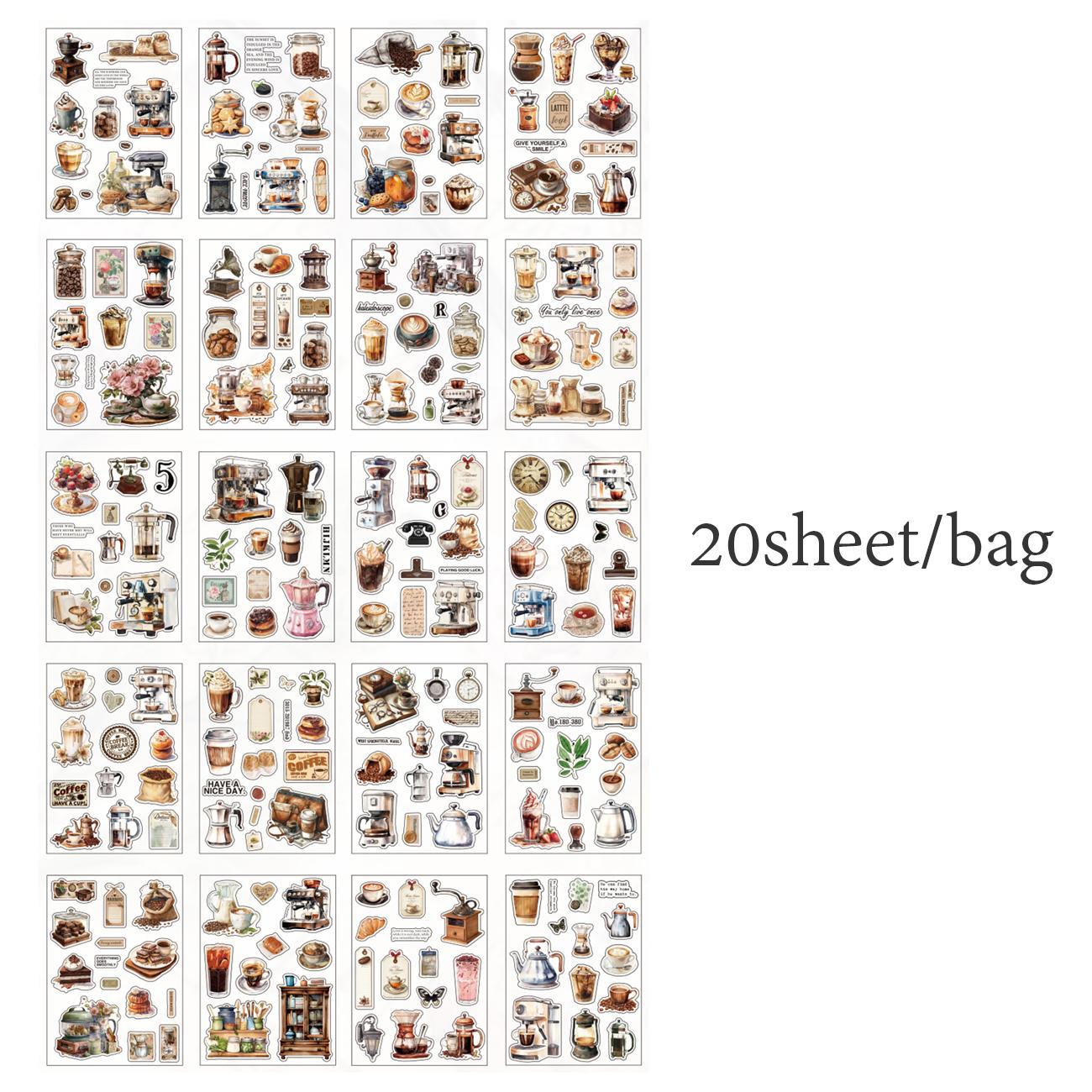 20sheets/bag Sticker Early Spring Tree Series Retro Natural Landscape Theme Stickers Scrapbook Supplies Decoration DIY Tool
20sheets/bag Sticker Early Spring Tree Series Retro Natural Landscape Theme Stickers Scrapbook Supplies Decoration DIY Tool