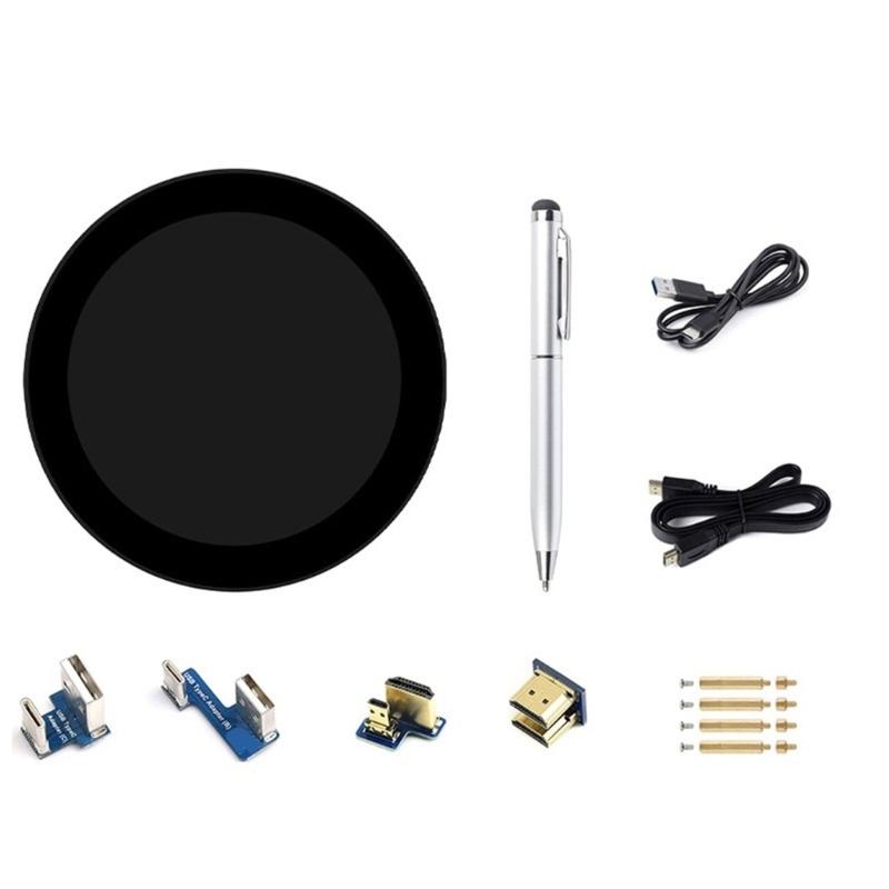 3.4inch IPS 800x800 Round Touch Capacitive Display Panel Support for RPi 5/4B/3B+ 10 Point Touch Screens LCD Display
3.4inch IPS 800x800 Round Touch Capacitive Display Panel Support for RPi 5/4B/3B+ 10 Point Touch Screens LCD Display
