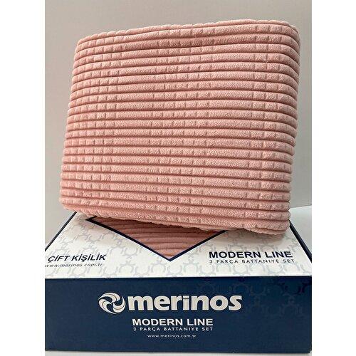 Комплект из 2 одеял Merinos Modern Line - Пудровый
Комплект из 2 одеял Merinos Modern Line - Пудровый