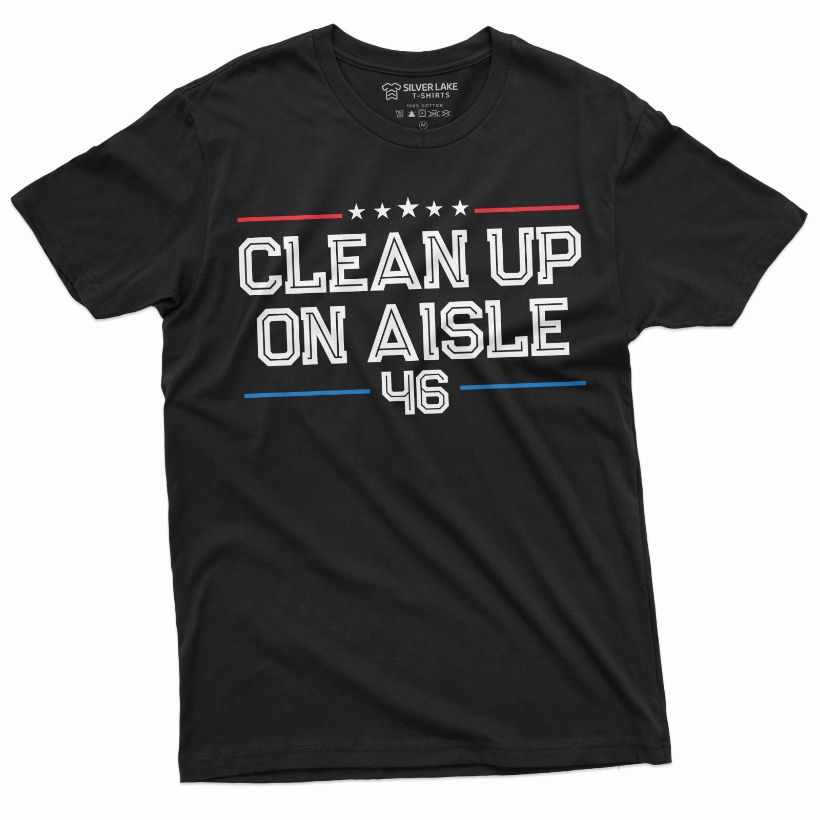 26 Clean Up on Aisle 46 Mens T-shirt Anti Biden Pro Republican Trump Conservative T Unisex T-Shirt XXXXL
26 Clean Up on Aisle 46 Mens T-shirt Anti Biden Pro Republican Trump Conservative T Unisex T-Shirt XXXXL