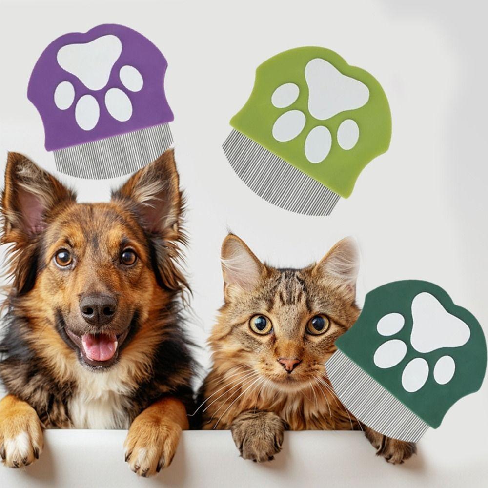 Mini Pet Grooming Comb Curved Cats Massage Comb Pet Detangling Brush Flea Removal фіолетовий
Mini Pet Grooming Comb Curved Cats Massage Comb Pet Detangling Brush Flea Removal фіолетовий