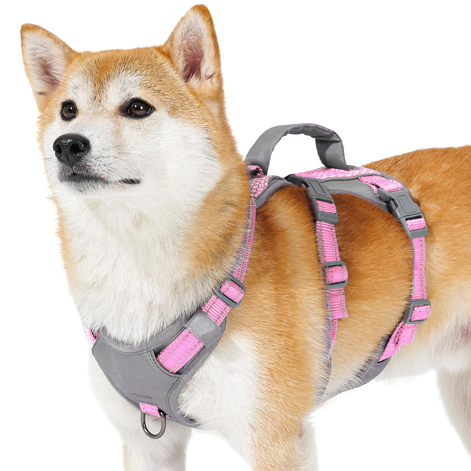 Huntboo Dog Harness for Small and Medium Adjustable Night Prevents Walking Large Shiba Inu Dogs, Anti-Pulling, Anti-Slip, Size, Reflective, Coughing, розовый
Huntboo Dog Harness for Small and Medium Adjustable Night Prevents Walking Large Shiba Inu Dogs, Anti-Pulling, Anti-Slip, Size, Reflective, Coughing, розовый