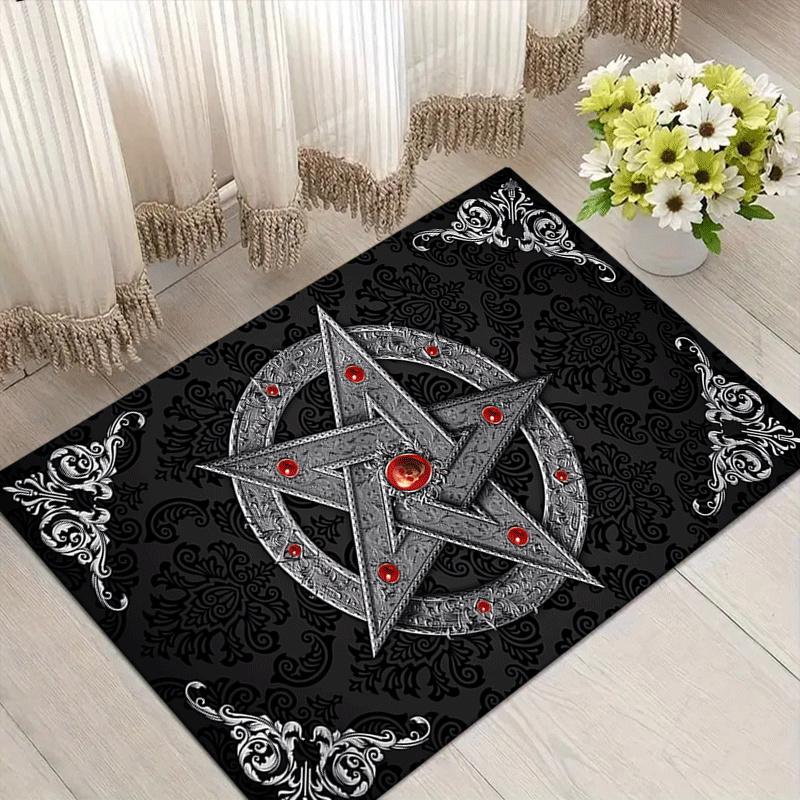 1pc Mysterious Pentagram Print, Design Indoor Area Rug - Soft, Anti-Slip, and Durable Gaming Room Decor for Bedroom, Living Room 60cm by 90cm
1pc Mysterious Pentagram Print, Design Indoor Area Rug - Soft, Anti-Slip, and Durable Gaming Room Decor for Bedroom, Living Room 60cm by 90cm