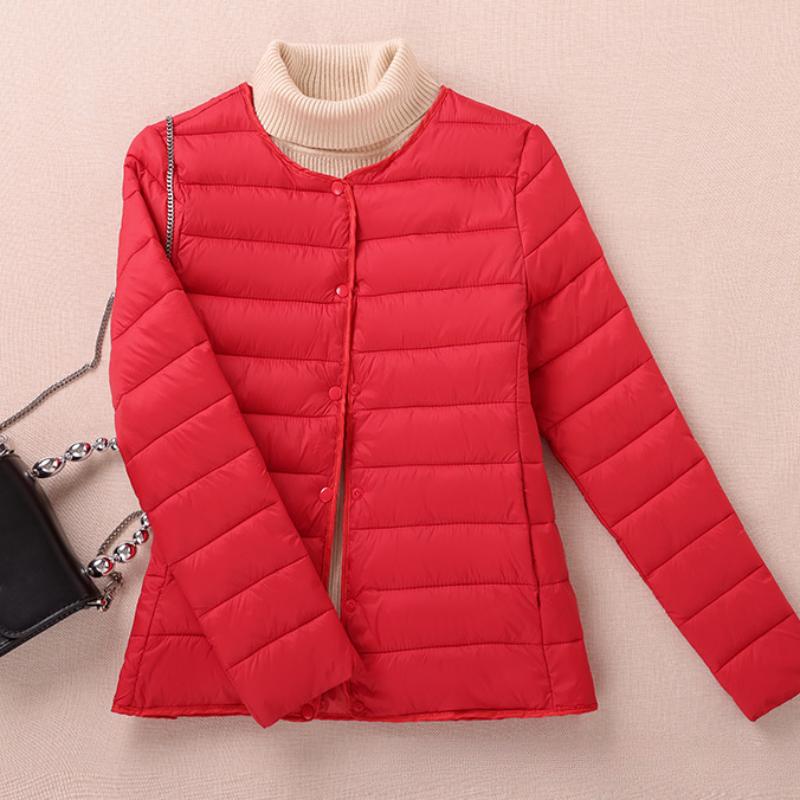 Однотонные легкие пуховики для женщин, зимние, с круглым/v-образным вырезом, стеганые, на пуговицах, теплые, короткие, мягкие, удобные, тонкие, короткие, стеганые куртки M красный
Однотонные легкие пуховики для женщин, зимние, с круглым/v-образным вырезом, стеганые, на пуговицах, теплые, короткие, мягкие, удобные, тонкие, короткие, стеганые куртки M красный