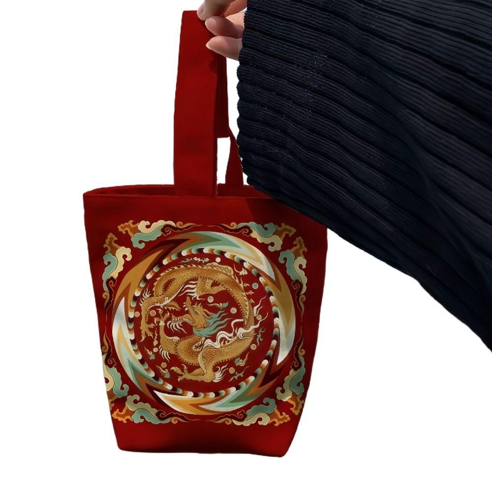 Mommy Bag Canvas Bucket Bag Large Capacity Cartoon Handbag Elegant Dragon Tote Bag Travel A
Mommy Bag Canvas Bucket Bag Large Capacity Cartoon Handbag Elegant Dragon Tote Bag Travel A