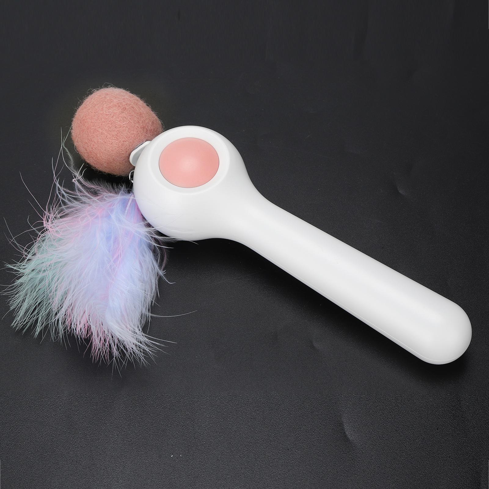 Wool Fishing Rod Type Automatic Electric Cat Teaser Stick Pet s Toy with Catmint
Wool Fishing Rod Type Automatic Electric Cat Teaser Stick Pet s Toy with Catmint