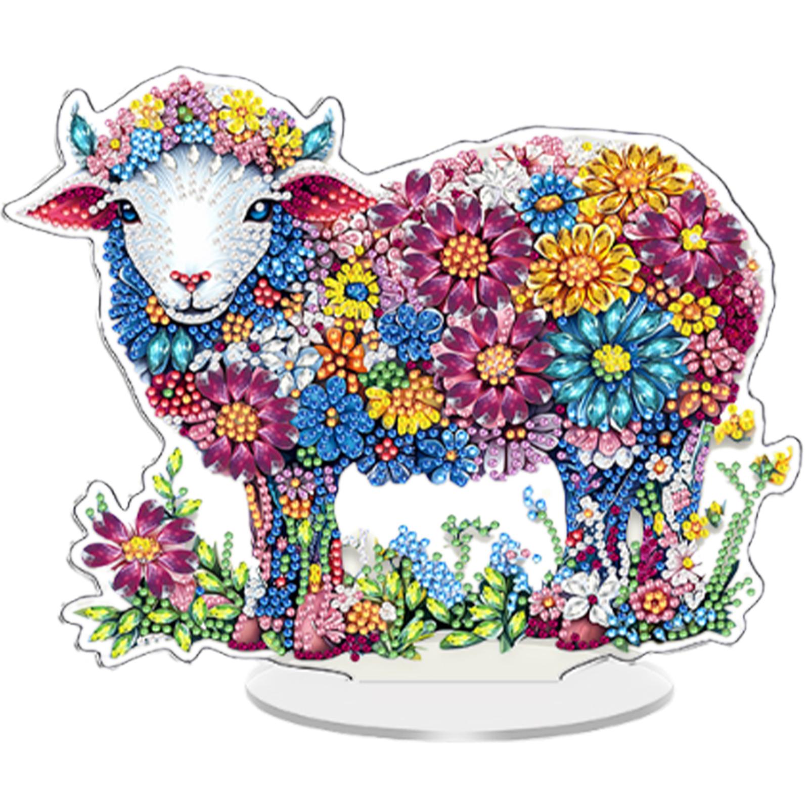 Animal DIY 2D Flat Acrylic Diamond Painting Tabletop Ornaments Kit Crystal Art Craft Decoration for Adults Gift Home Decor
Animal DIY 2D Flat Acrylic Diamond Painting Tabletop Ornaments Kit Crystal Art Craft Decoration for Adults Gift Home Decor