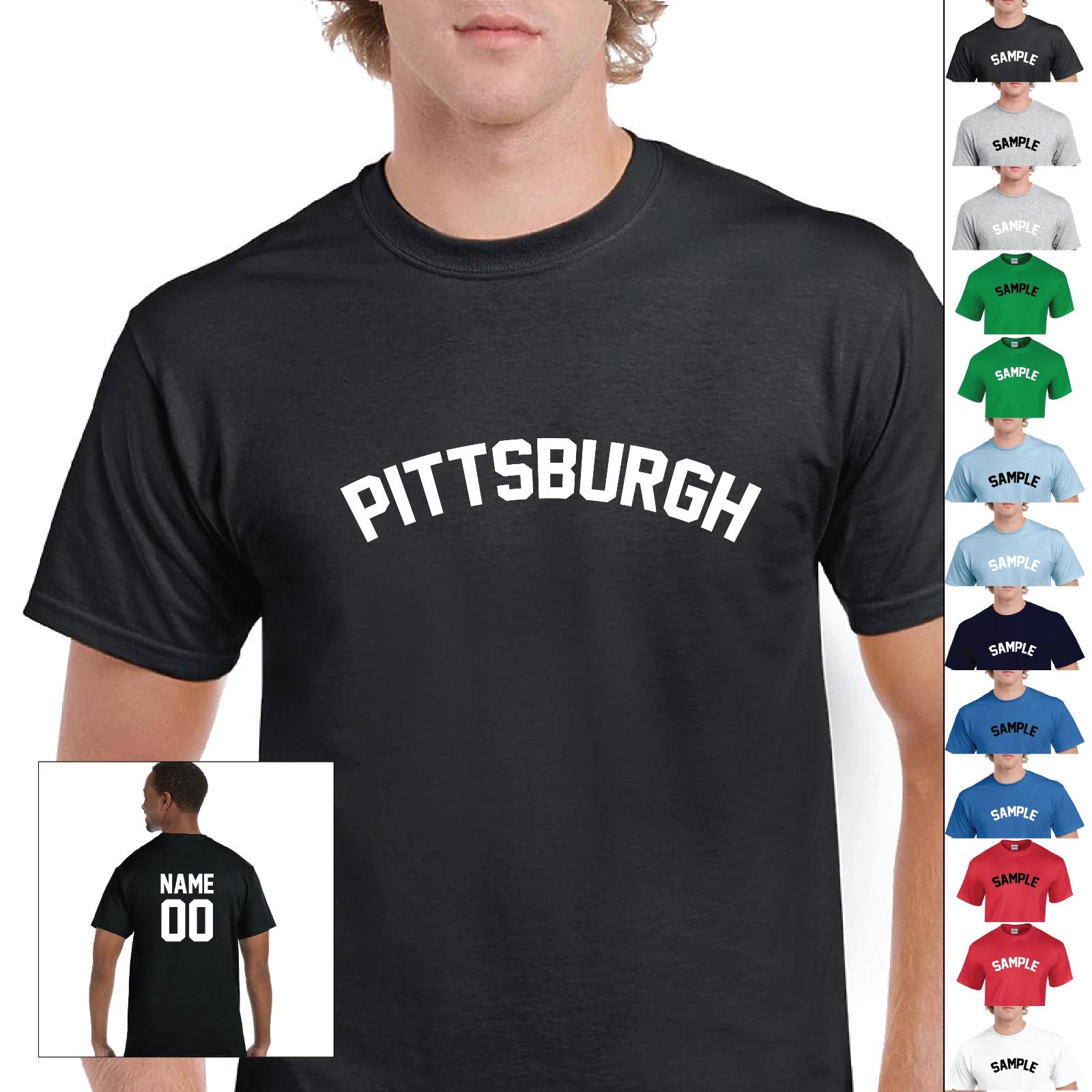City of Pittsburgh Jersey Sports Letter Personalized Name Number Cotton T-Shirt L
City of Pittsburgh Jersey Sports Letter Personalized Name Number Cotton T-Shirt L