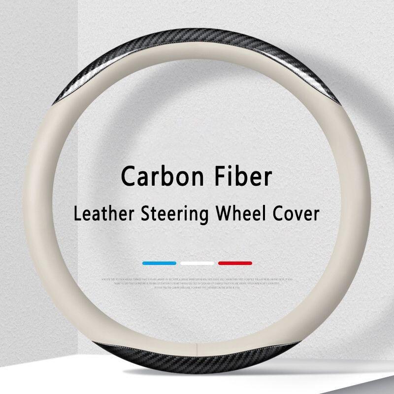 For Chevrolet 15 Carbon Fiber Car Steering Wheel Cover Black Genuine Leather білий
For Chevrolet 15 Carbon Fiber Car Steering Wheel Cover Black Genuine Leather білий