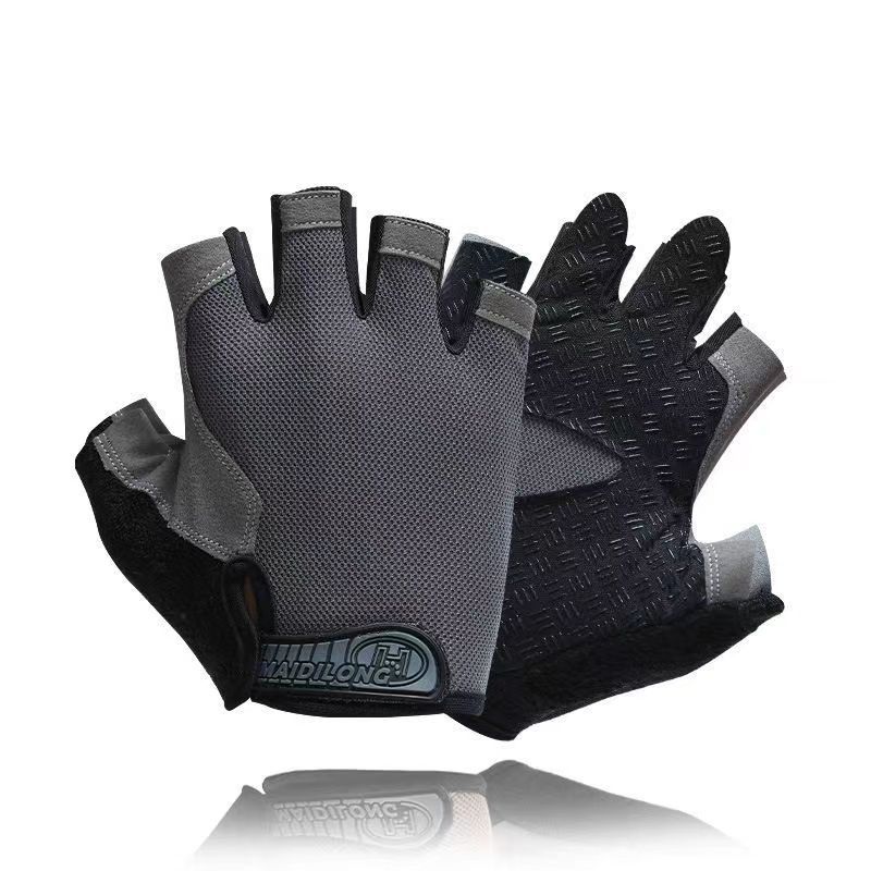 Fingerless Gym Gloves for Men Women, Breathable Anti-Slip Fitness Gloves for Weight Lifting Bodybuilding Cycling Workout Sports M сірий колір
Fingerless Gym Gloves for Men Women, Breathable Anti-Slip Fitness Gloves for Weight Lifting Bodybuilding Cycling Workout Sports M сірий колір