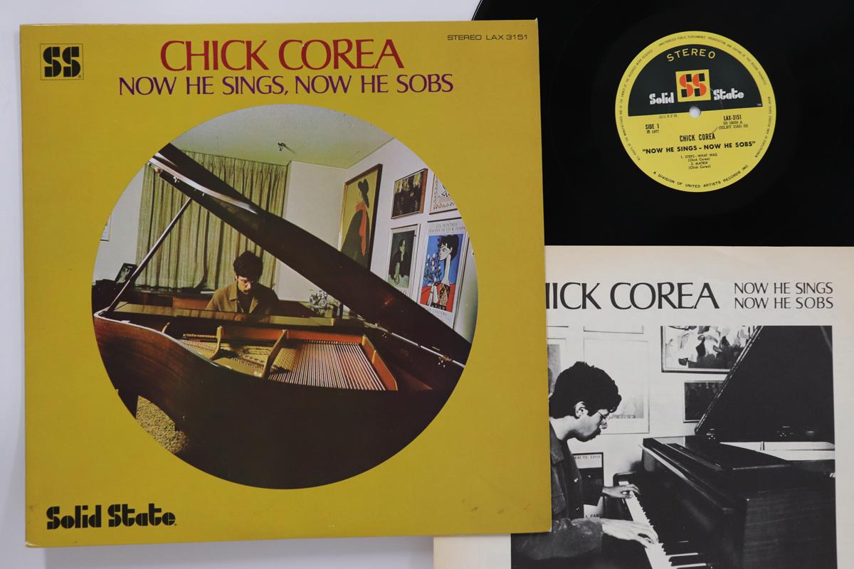 LP Пластинка ЧИК КОРИА - Теперь он поет, теперь он рыдает LAX3151 SOLID STATE 1977 Япония Джаз Б/У
LP Пластинка ЧИК КОРИА - Теперь он поет, теперь он рыдает LAX3151 SOLID STATE 1977 Япония Джаз Б/У