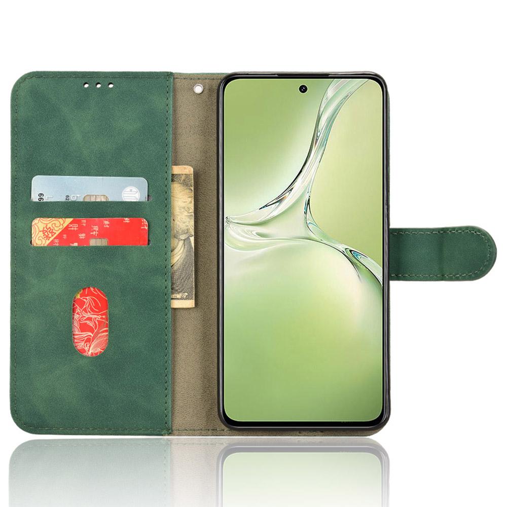 For OnePlus Nord CE4 Lite 5G/Oppo K12x 5G (China) Case Skin-Feel Leather Phone Cover with Wallet,Stand Green
For OnePlus Nord CE4 Lite 5G/Oppo K12x 5G (China) Case Skin-Feel Leather Phone Cover with Wallet,Stand Green