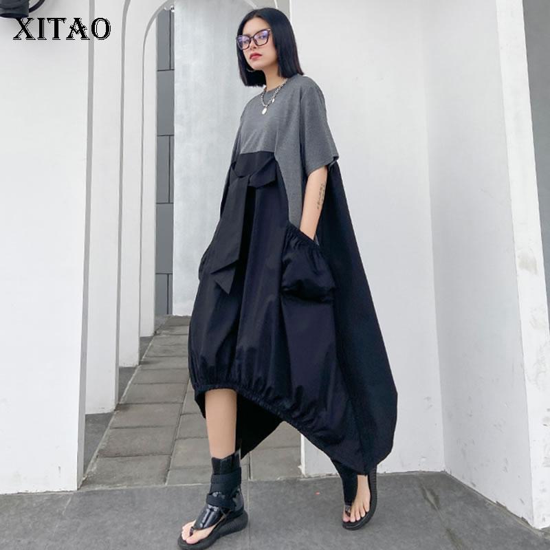 XITAO Свободное плиссированное платье хитового цвета нестандартной формы, закрывающее живот XJ4818
XITAO Свободное плиссированное платье хитового цвета нестандартной формы, закрывающее живот XJ4818