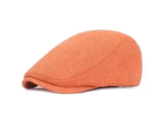 Retro Flat Caps for Men Cotton Linen Duckbill Ivy Cap Women Vintage Solid Orange Casual Autumn Beret Cabbie Cap Unisex Adjustable помаранчевий
Retro Flat Caps for Men Cotton Linen Duckbill Ivy Cap Women Vintage Solid Orange Casual Autumn Beret Cabbie Cap Unisex Adjustable помаранчевий