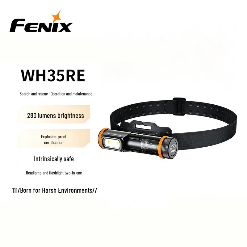Fenix WH35RE Explosion-Proof Headlamp
Fenix WH35RE Explosion-Proof Headlamp