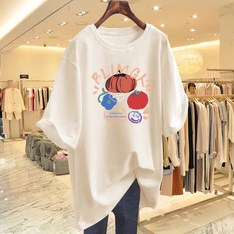 New cotton short-sleeved t-shirt women s autumn and winter 2025 new Korean version lazy wind loose top bottoming shirt XXXL
New cotton short-sleeved t-shirt women s autumn and winter 2025 new Korean version lazy wind loose top bottoming shirt XXXL