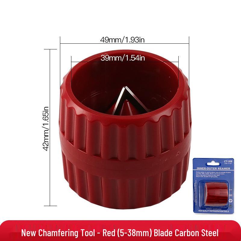 Inner & Outer Chamfering Tool for Plastic & Copper Tubes
Inner & Outer Chamfering Tool for Plastic & Copper Tubes