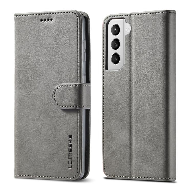 For Samsung Galaxy S21 5G LC.IMEEKE Calf Texture Horizontal Flip Leather Case with Holder & Card Slots & Wallet For Samsung Galaxy S21 5G темно-сірий колір
For Samsung Galaxy S21 5G LC.IMEEKE Calf Texture Horizontal Flip Leather Case with Holder & Card Slots & Wallet For Samsung Galaxy S21 5G темно-сірий колір