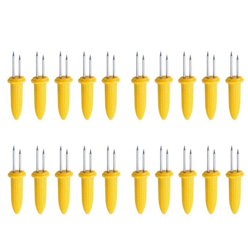 5/10/20Pcs Corn Holders BBQ Stainless Steel Fruit Double Corn Forks Anti Scalding Corn Outdoor Camping Barbecue Tool Accessories
5/10/20Pcs Corn Holders BBQ Stainless Steel Fruit Double Corn Forks Anti Scalding Corn Outdoor Camping Barbecue Tool Accessories