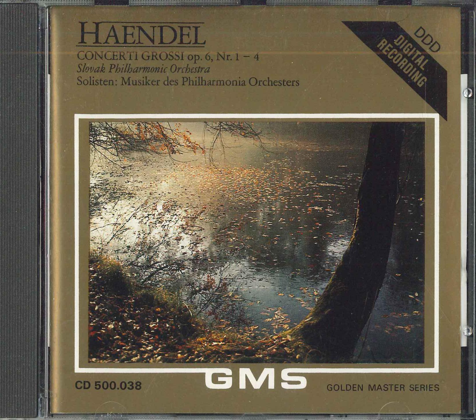 CD SLOVAK PHILL - Handel Concerti Grossi Op.6 Nr.1- NCD638 GMS Japan Obi Classical Used
CD SLOVAK PHILL - Handel Concerti Grossi Op.6 Nr.1- NCD638 GMS Japan Obi Classical Used