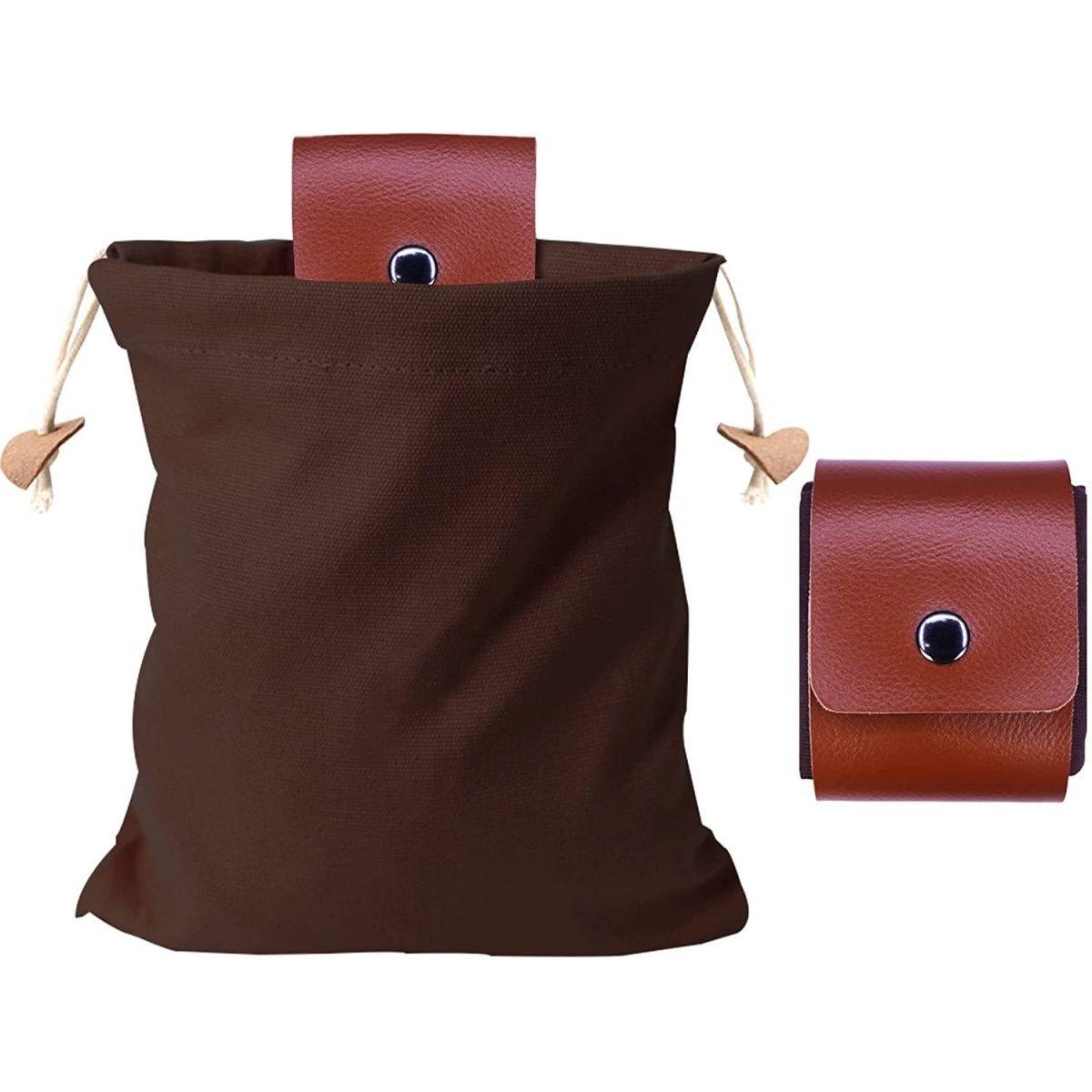 Outdoor Leather Canvas Picking Bag, Jungle Foraging Bag, Camping Storage Waist Bag, Travel Storage Bag, Tool Storage Bag коричневый
Outdoor Leather Canvas Picking Bag, Jungle Foraging Bag, Camping Storage Waist Bag, Travel Storage Bag, Tool Storage Bag коричневый