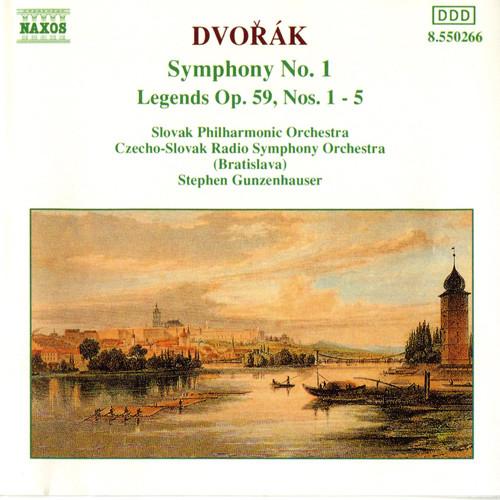 CD ANTONN DVORK, STEPHEN GUNZENHAUSE - Dvorak;Sym.1/Legends 1 8550266 Naxos 1991 Germany Classical Used
CD ANTONN DVORK, STEPHEN GUNZENHAUSE - Dvorak;Sym.1/Legends 1 8550266 Naxos 1991 Germany Classical Used