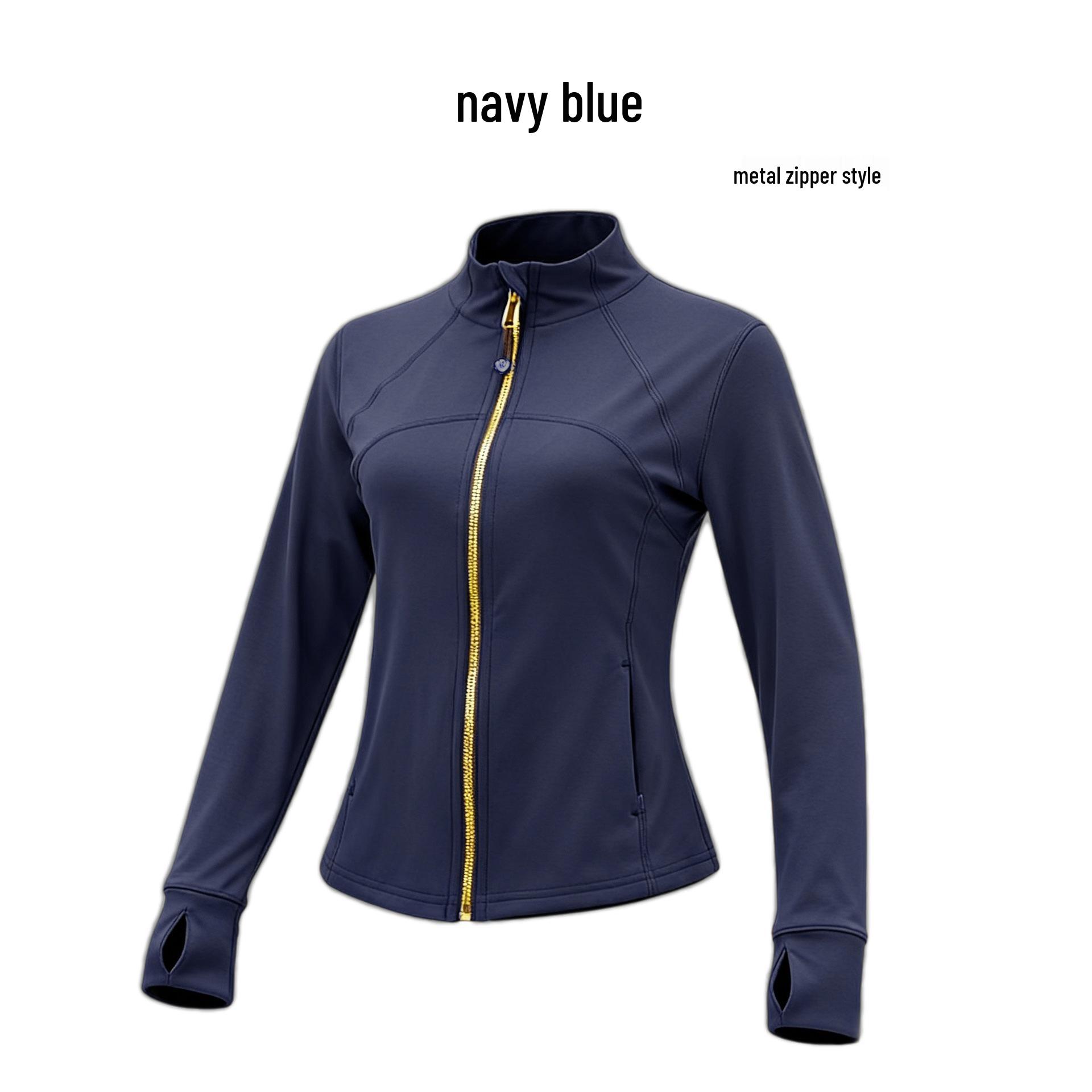 Quick-Dry Slimming Yoga Jacket with Four Pockets - Stand Collar, Long Sleeve, All-Season Sportswear 2X Large
Quick-Dry Slimming Yoga Jacket with Four Pockets - Stand Collar, Long Sleeve, All-Season Sportswear 2X Large