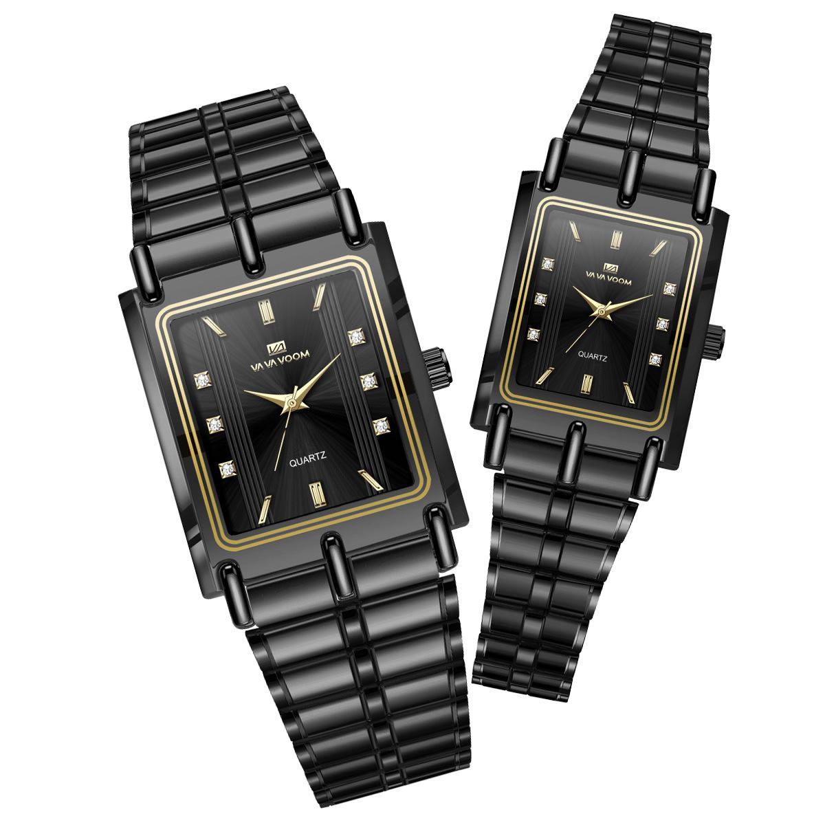Новий годинник для пар, модний годинник із браслетом із нержавіючої сталі, кварцовий годинник унісекс, жіночий простий модний діловий годинник, чоловічий та жіночий повсякденний годинник Women Quartz Watches чорний
Новий годинник для пар, модний годинник із браслетом із нержавіючої сталі, кварцовий годинник унісекс, жіночий простий модний діловий годинник, чоловічий та жіночий повсякденний годинник Women Quartz Watches чорний
