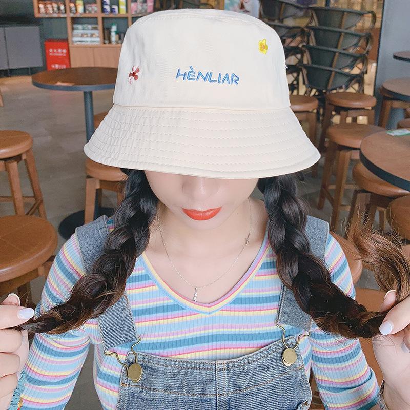 New spring and autumn hat female parent-child embroidery flower personality versatile basin hat fashion bucket hat average size
New spring and autumn hat female parent-child embroidery flower personality versatile basin hat fashion bucket hat average size