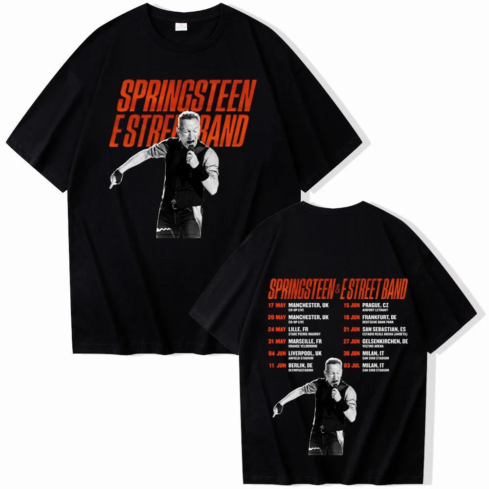 Hip Hop Men Women Tshirt Bruces Springsteens and E Street Tour Shirt Apparel Fun Cotton T Shirt Tee Clothing New Arrival L
Hip Hop Men Women Tshirt Bruces Springsteens and E Street Tour Shirt Apparel Fun Cotton T Shirt Tee Clothing New Arrival L