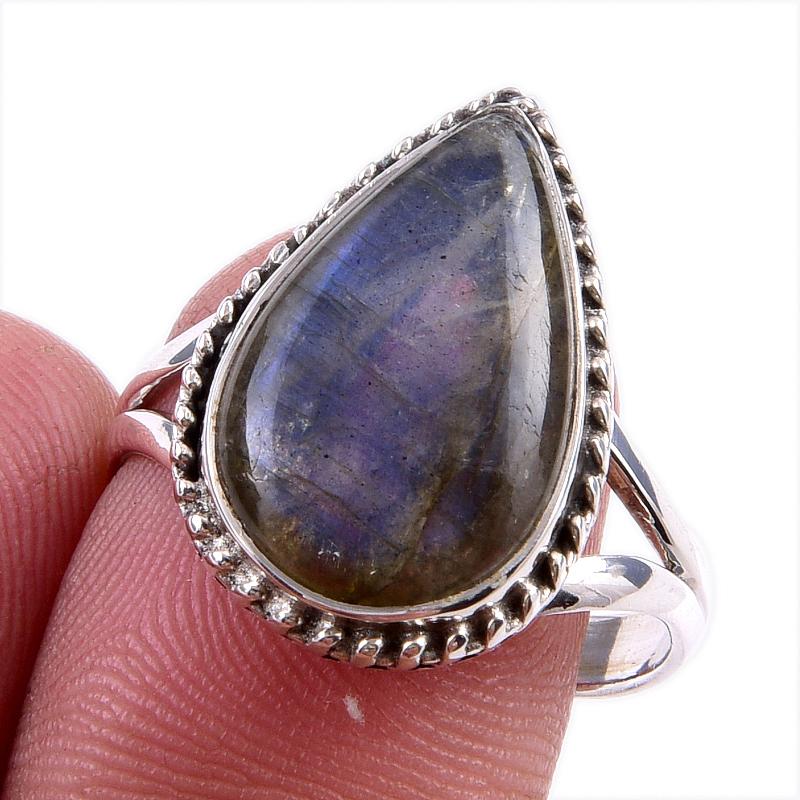 Natural Labradorite Gemstone 925 Solid Sterling Silver Jewelry Ring Size 9 W4R03
Natural Labradorite Gemstone 925 Solid Sterling Silver Jewelry Ring Size 9 W4R03