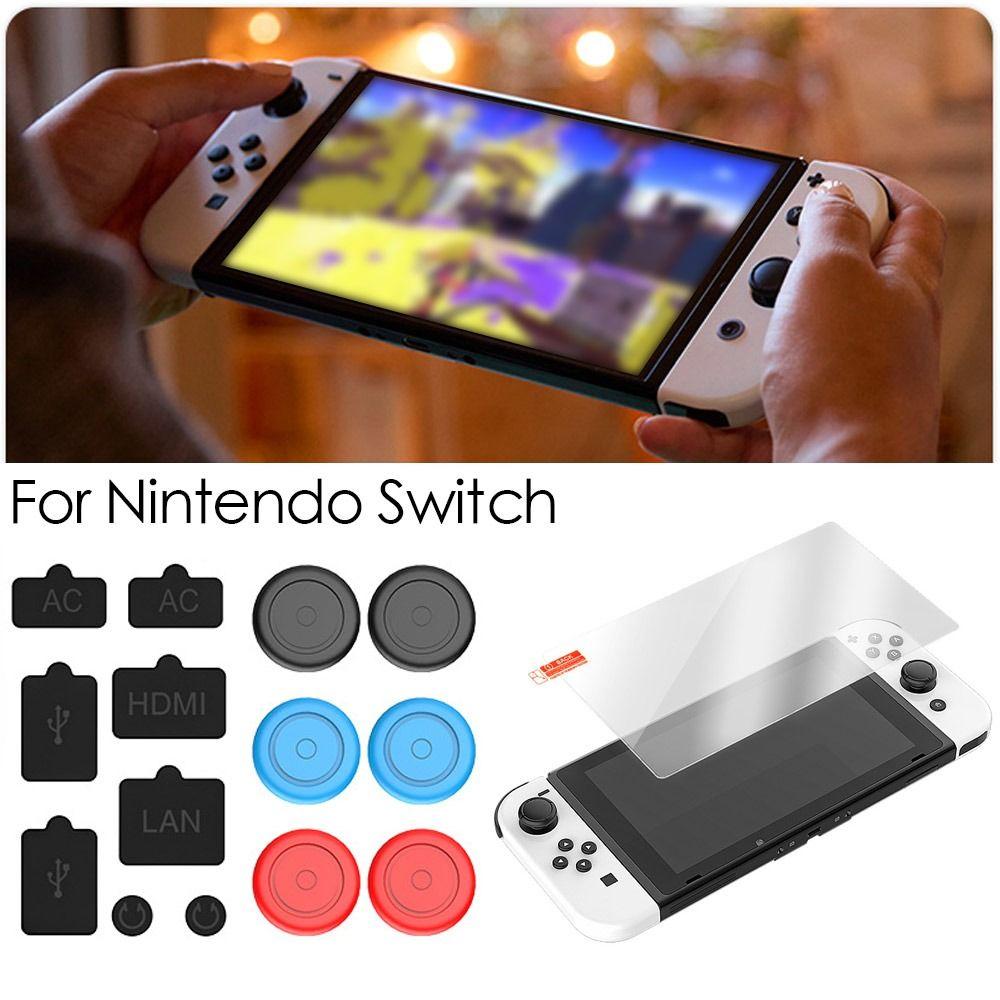 Игровая консоль для Nintendo Switch, пылезащитный чехол, противопыльные разъемы, сетчатый фильтр, пылезащитная заглушка, закаленная пленка
Игровая консоль для Nintendo Switch, пылезащитный чехол, противопыльные разъемы, сетчатый фильтр, пылезащитная заглушка, закаленная пленка
