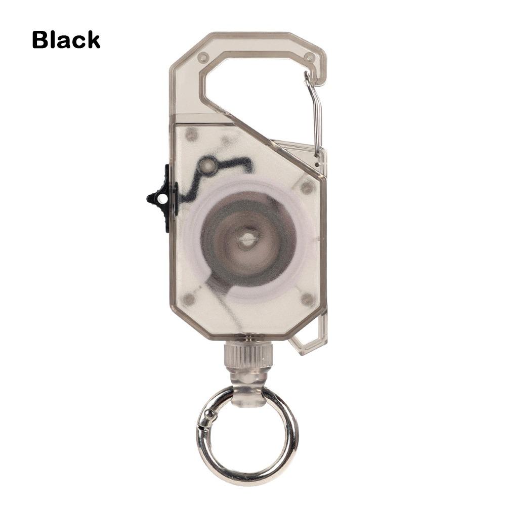 Portable Plastic Elastic Keychain Hovering Type Retractable Retractable Buckle Rope Easy Pull Buckle Lanyard Outdoor чёрный
Portable Plastic Elastic Keychain Hovering Type Retractable Retractable Buckle Rope Easy Pull Buckle Lanyard Outdoor чёрный